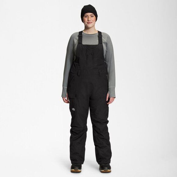 NWT - The North Face - Womens Freedom Snow Bib - XL - Black (NF0A5GM44HO) - Picture 2 of 8